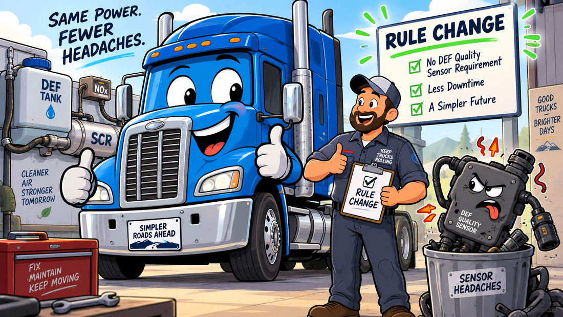 EPA Removes DEF Quality Sensor Requirement: What It Means for Diesel Trucks and Equipment