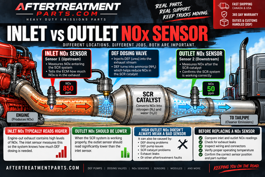 Inlet vs Outlet NOx Sensor: How to Tell Which One Is Bad